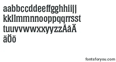 HeliumserialBold font – swedish Fonts