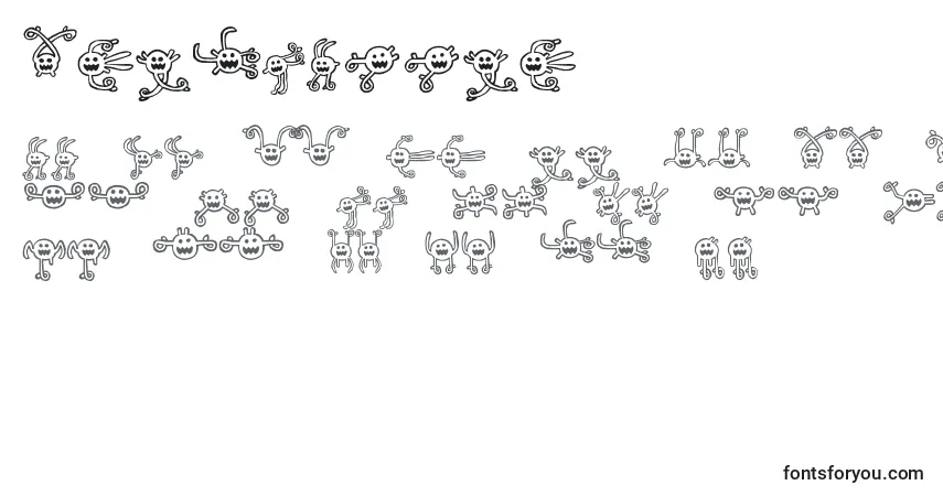 Schriftart Greymatter – Alphabet, Zahlen, spezielle Symbole