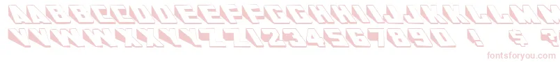 フォントSlants – ピンクのフォント