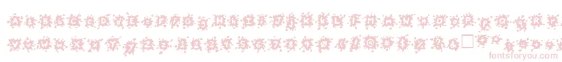 Splats Font – Pink Fonts