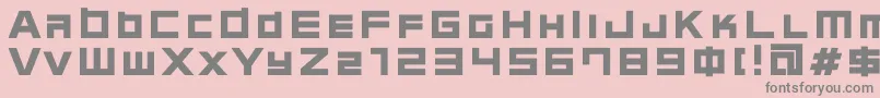 Weitere Informationen zur C08n-Schriftart C08n-Schriftart – Graue Schriften auf rosa Hintergrund