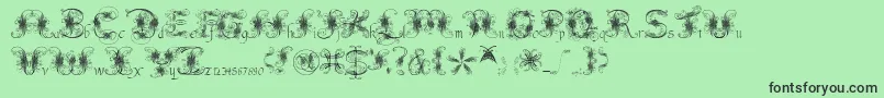 Saiba mais sobre a fonte FantasticPete Fonte FantasticPete – fontes pretas em um fundo verde