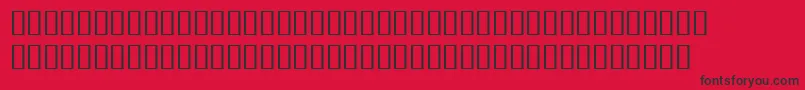 BulmerMtDisplayAltBolditalic Font – Black Fonts on Red Background