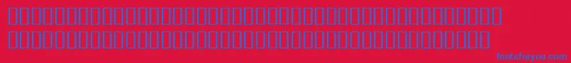 BulmerMtDisplayAltBolditalic Font – Blue Fonts on Red Background