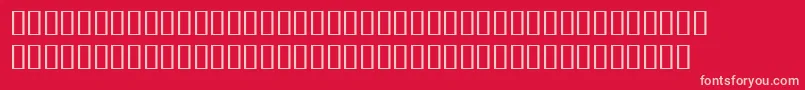 BulmerMtDisplayAltBolditalic Font – Pink Fonts on Red Background