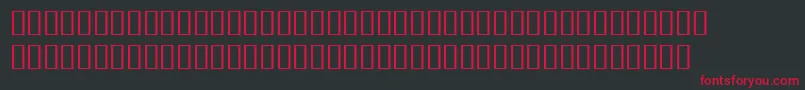 Шрифт BulmerMtDisplayAltBolditalic – красные шрифты на чёрном фоне