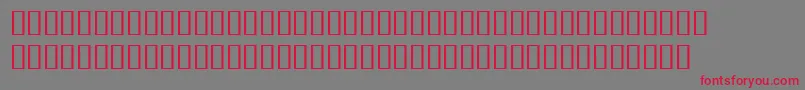 BulmerMtDisplayAltBolditalic Font – Red Fonts on Gray Background