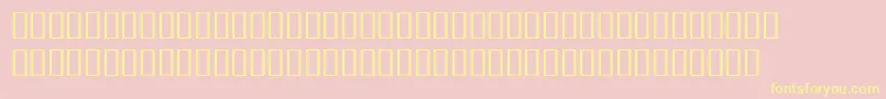 BulmerMtDisplayAltBolditalic Font – Yellow Fonts on Pink Background