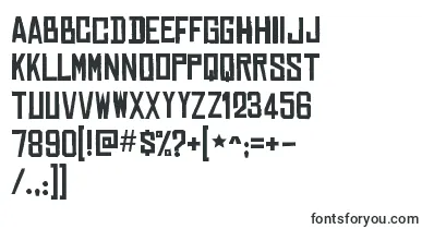 ChineserocksrgRegular font – Fonts For Engineering Graphics