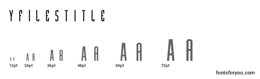 Yfilestitle Font Sizes