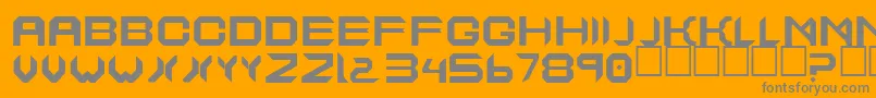 En savoir plus sur la police EtheralCut Police EtheralCut – polices grises sur fond orange