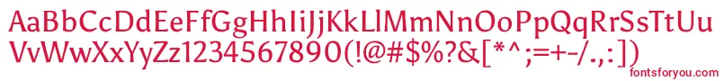 AsulRegular Font – Red Fonts