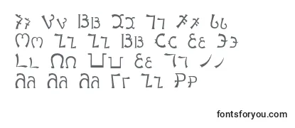 Enochianwriting-fontti