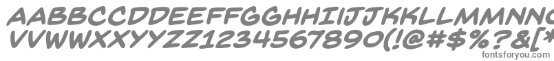 Weitere Informationen zur BackissuesbbBoldital-Schriftart BackissuesbbBoldital-Schriftart – Graue Schriften