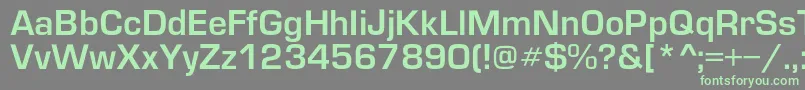 Europedemic Font – Green Fonts on Gray Background