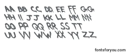 Review of the Werebeastl Font