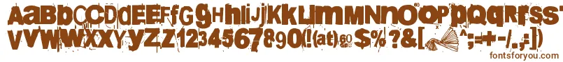 60sekuntia Font – Brown Fonts