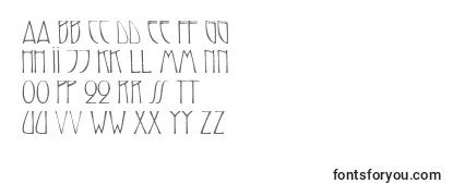 Trilliumcapsssk Font