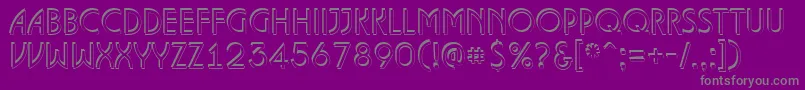 Saiba mais sobre a fonte ALanceteshd Fonte ALanceteshd – fontes cinzas em um fundo violeta