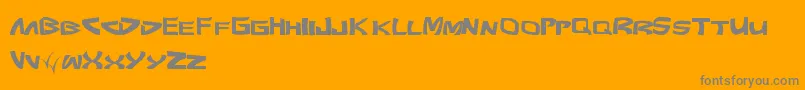 More about Pundit Font Pundit Font – Gray Fonts on Orange Background