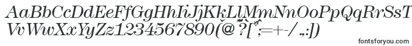 Modern438lightRegularitalic Font – Civil Fonts