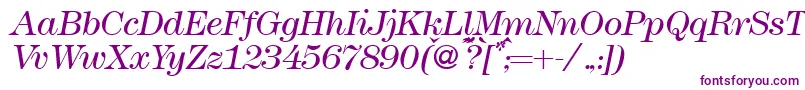 Modern438lightRegularitalic Font – Purple Fonts