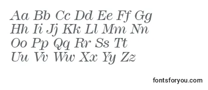 Modern438lightRegularitalic Font