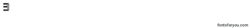 Nix-Schriftart – Schriften für die Ziffer 3