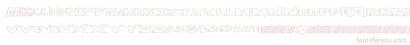 Getaround Font – Pink Fonts on White Background