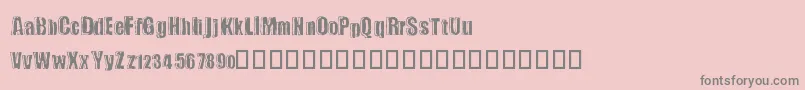 MyWifeSucks Font – Gray Fonts on Pink Background