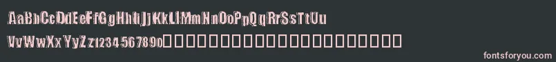 MyWifeSucks Font – Pink Fonts on Black Background