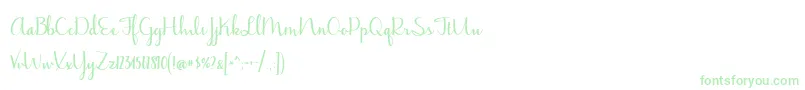 BmdJasmineReminiscentseBold Font – Green Fonts