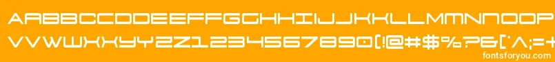 Weitere Informationen zur 911porschav3cond-Schriftart 911porschav3cond-Schriftart – Weiße Schriften auf orangefarbenem Hintergrund