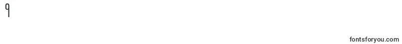 LabtopSecundoBold Font – Fonts for Digit 9