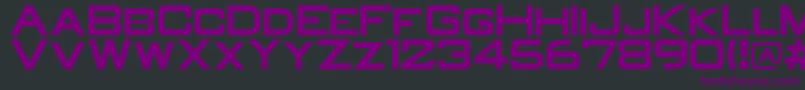 OldR Font – Purple Fonts on Black Background