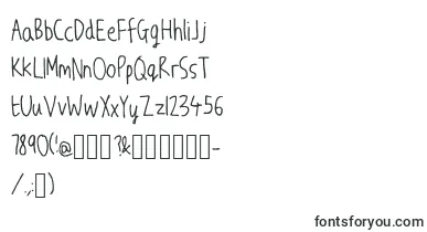 JwScript font – chalk Fonts