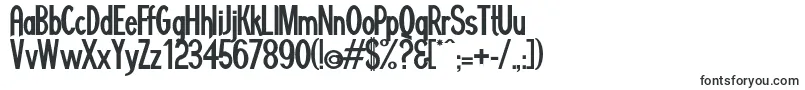 Шрифт Minguara – цифровые шрифты