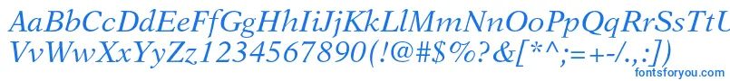 NewasterltstdIt Font – Blue Fonts