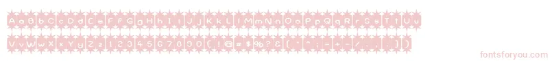 PositiveNhilism Font – Pink Fonts on White Background