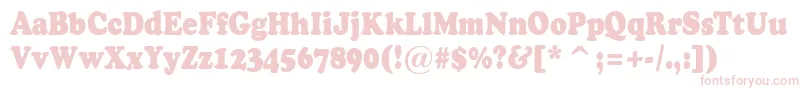 ACooperblacknr Font – Pink Fonts