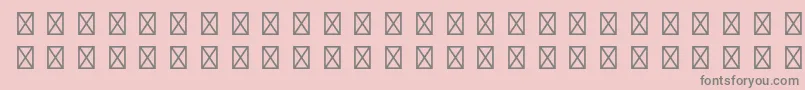 GamepiltstdEnglishcards-Schriftart – Graue Schriften auf rosa Hintergrund