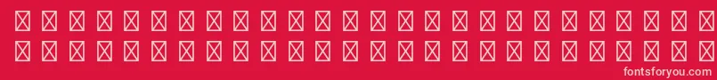 fuente GamepiltstdEnglishcards – Fuentes Rosadas Sobre Fondo Rojo