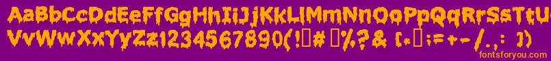 Подробнее о шрифте Liquidism ffy Шрифт Liquidism ffy – оранжевые шрифты на фиолетовом фоне