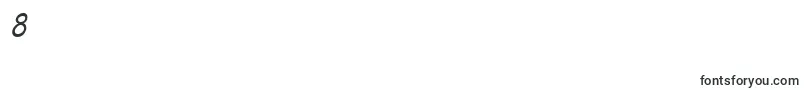 MinyaNouvelleItalic Font – Fonts for Digit 8