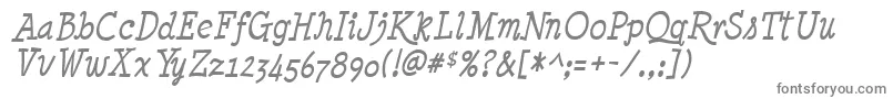 MinyaNouvelleItalic Font – Gray Fonts