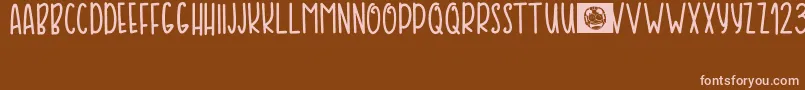 More about SweetyTea Font SweetyTea Font – Pink Fonts on Brown Background