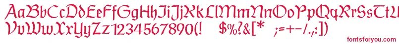 Postmodernefraktur Font – Red Fonts