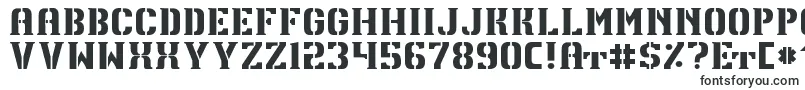 Шрифт TpfU13Regular – шрифты с обводкой