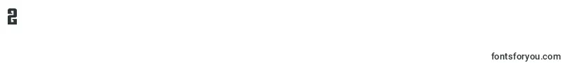 Earthrealmbold-Schriftart – Schriften für die Ziffer 2