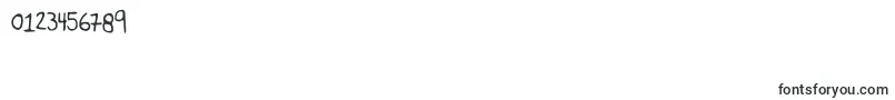 Deep Font – Fonts for Numbers and Digits